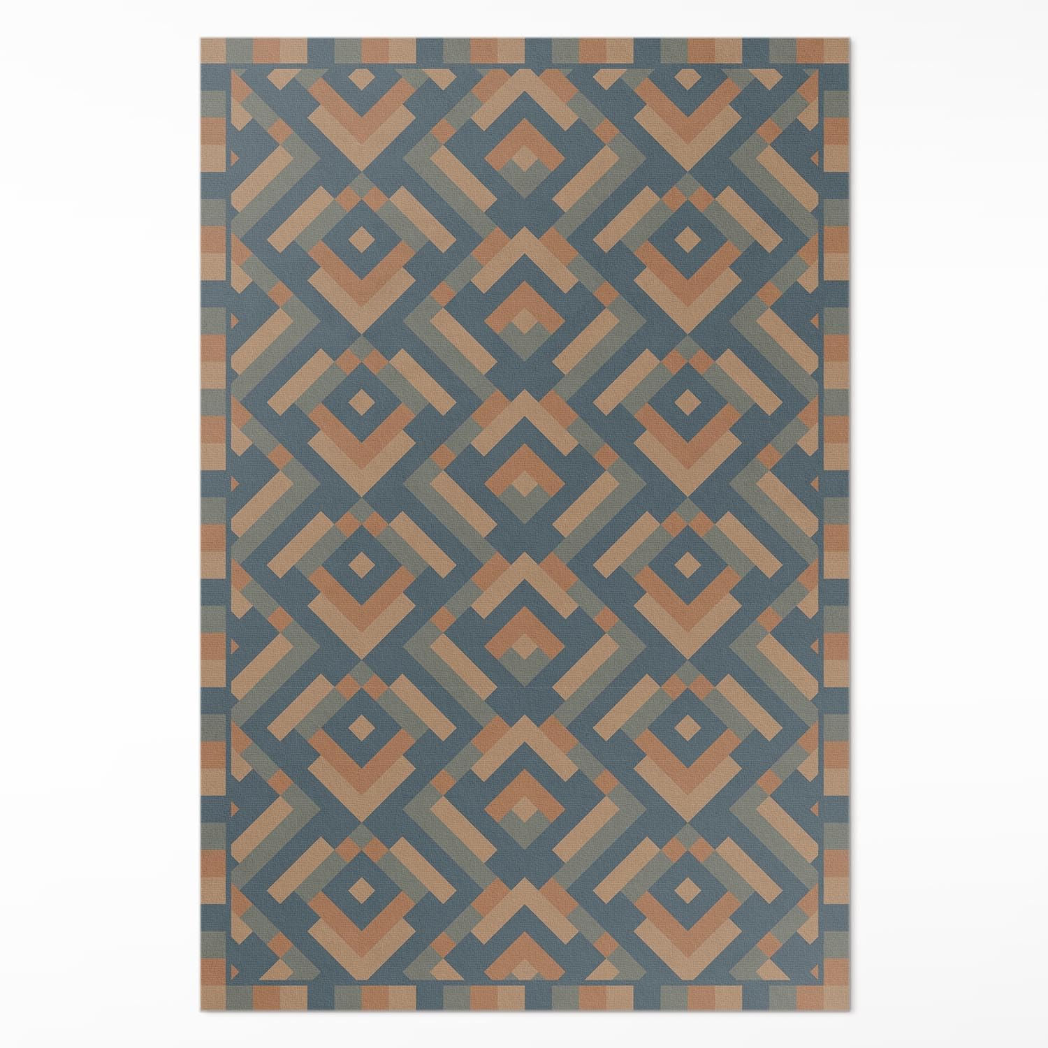 Tapis en vinyle lavable et résistant 60x90 cm pour cuisine