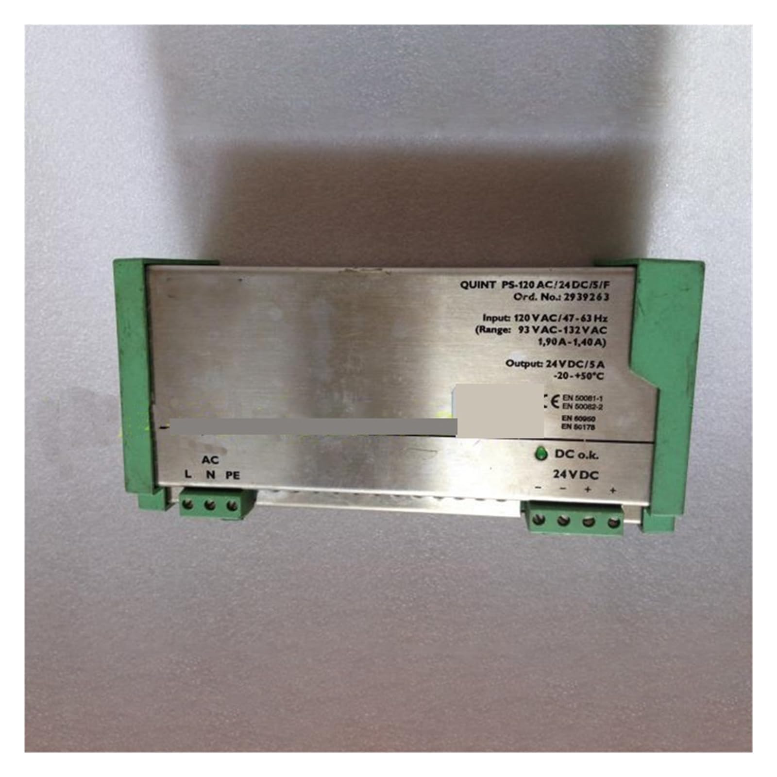 AFITSEP 2939263 24DC/5/F 24V 5A Power Supply