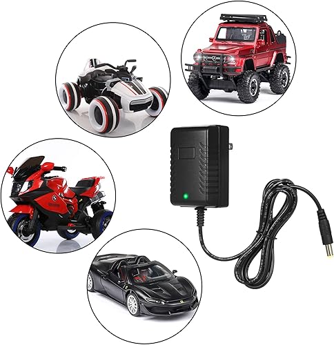 Miniatura 6 de Cargador de 12 V para niños, cargador de batería de 12 voltios para montar en juguetes, SUV, automóvil, una variedad de adaptadores de corriente de
