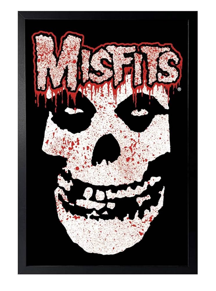 Amazon.com: Misfits - Fiend Skull Splatter Poster