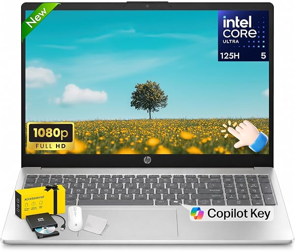 HP Premium 15.6 Touchscreen Laptop for Business, 14-Core Intel Ultra 5 125H