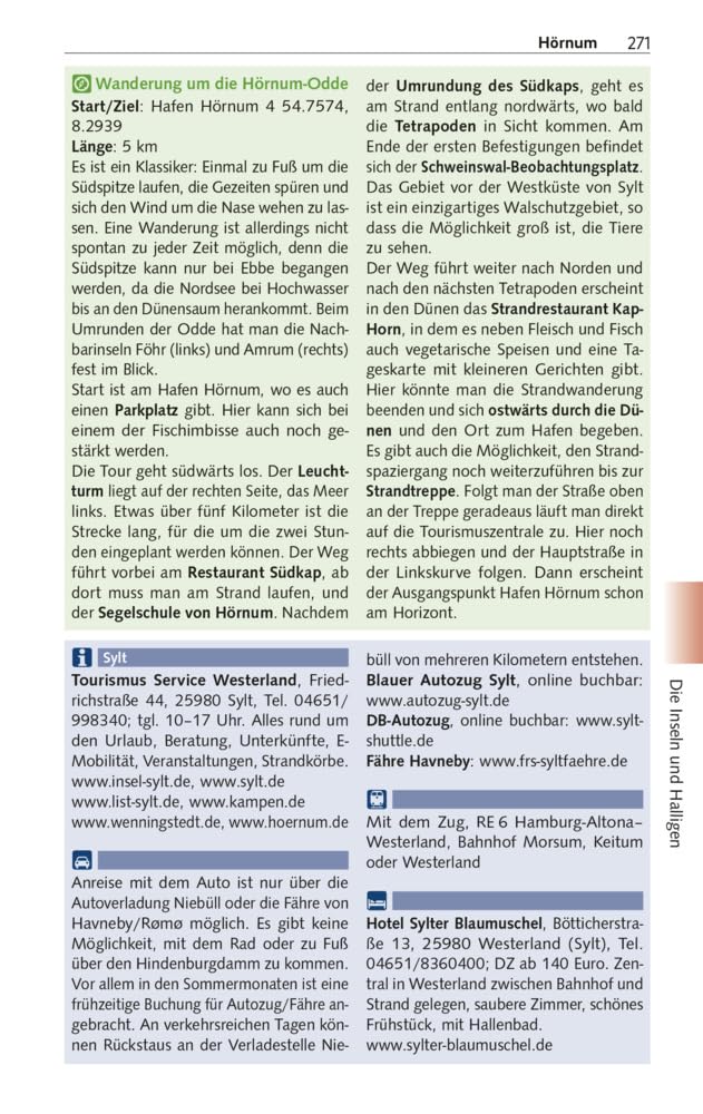 TRESCHER Reiseführer Nordfriesland: Sylt, Amrum, Föhr, Halligen, Husum, St. Peter-Ording, Eiderstedt und Hinterland. Mit Wanderungen und Radtouren