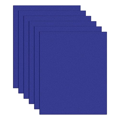 Miniatura 1 de DARENYI Hojas de plástico ABS azul, paneles de plástico opaco de 12 x 16 pulgadas de grosor y 116 pulgadas de grosor, moldeables, flexibles que las