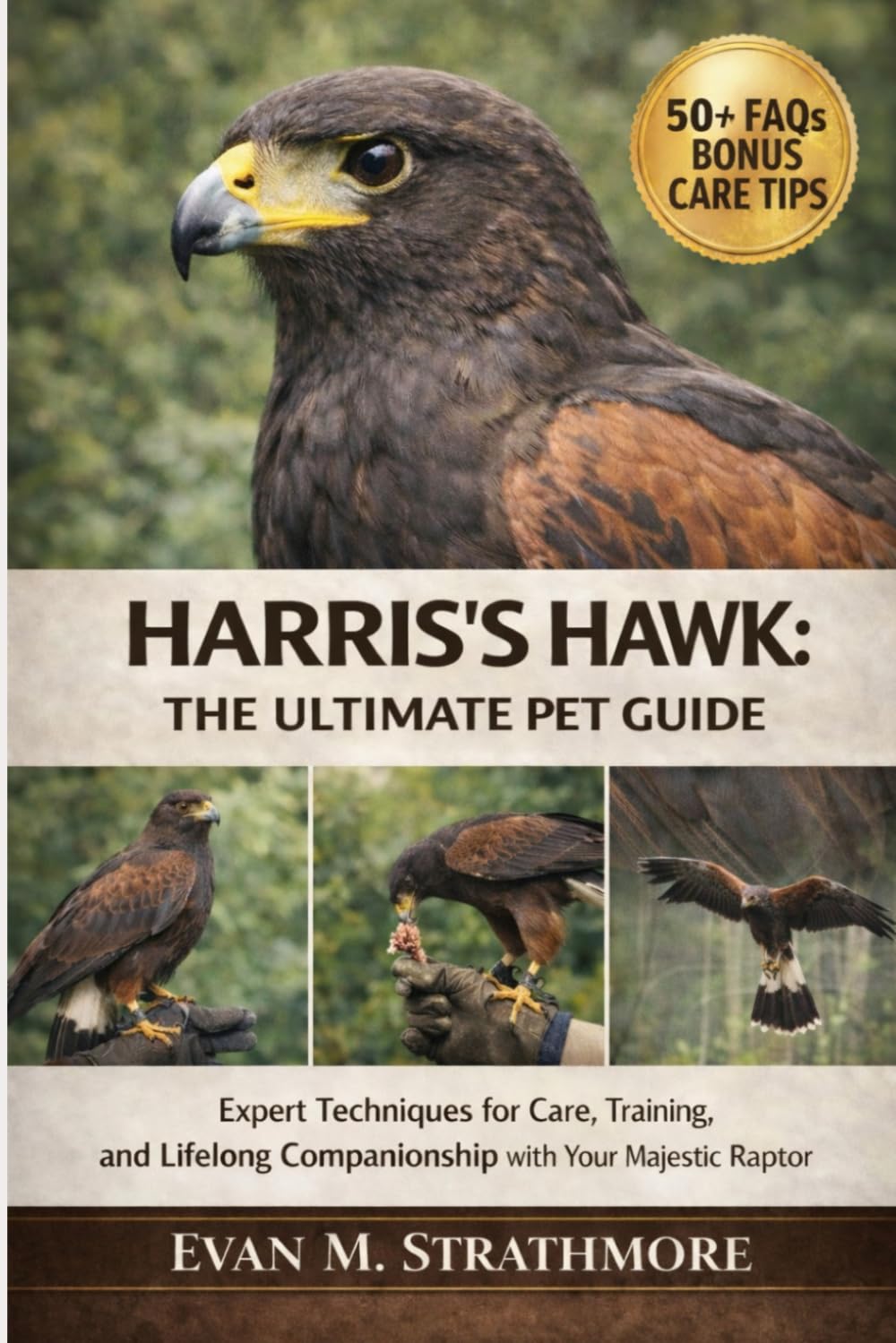 HARRIS’S HAWK: THE ULTIMATE PET GUIDE: Expert Techniques for Care, Training, and Lifelong Companionship with Your Majestic Raptor