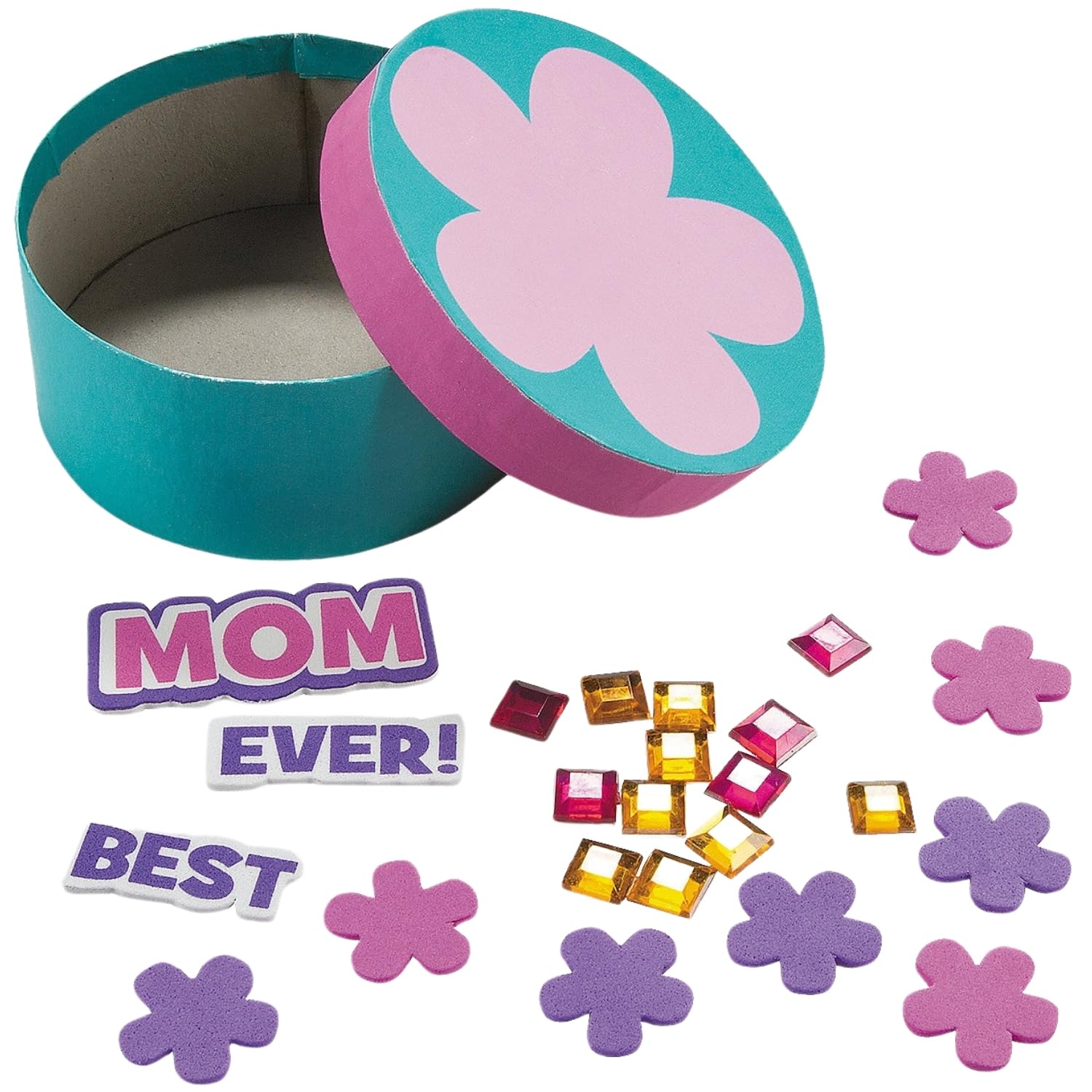 Amazon.com: Fun Express Craft Kits for Kids - DIY Jewelry Box