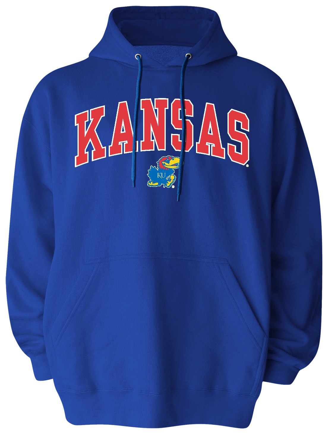 Old Varsity Brand Men's Pullover Hood, Royal Blue, XX-Large