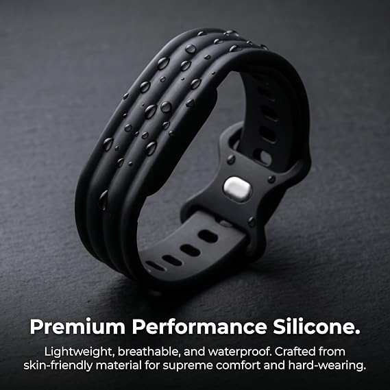 Google Fitbit Airフィットネストラッカー用シリコンバンド 2個パック 柔らかく通気性のある交換用ストラップ ピンアンドタッククロージャー付き 8色 軽量 スポーツリストバンド Fitbit Airスマートウォッチ用 女性用