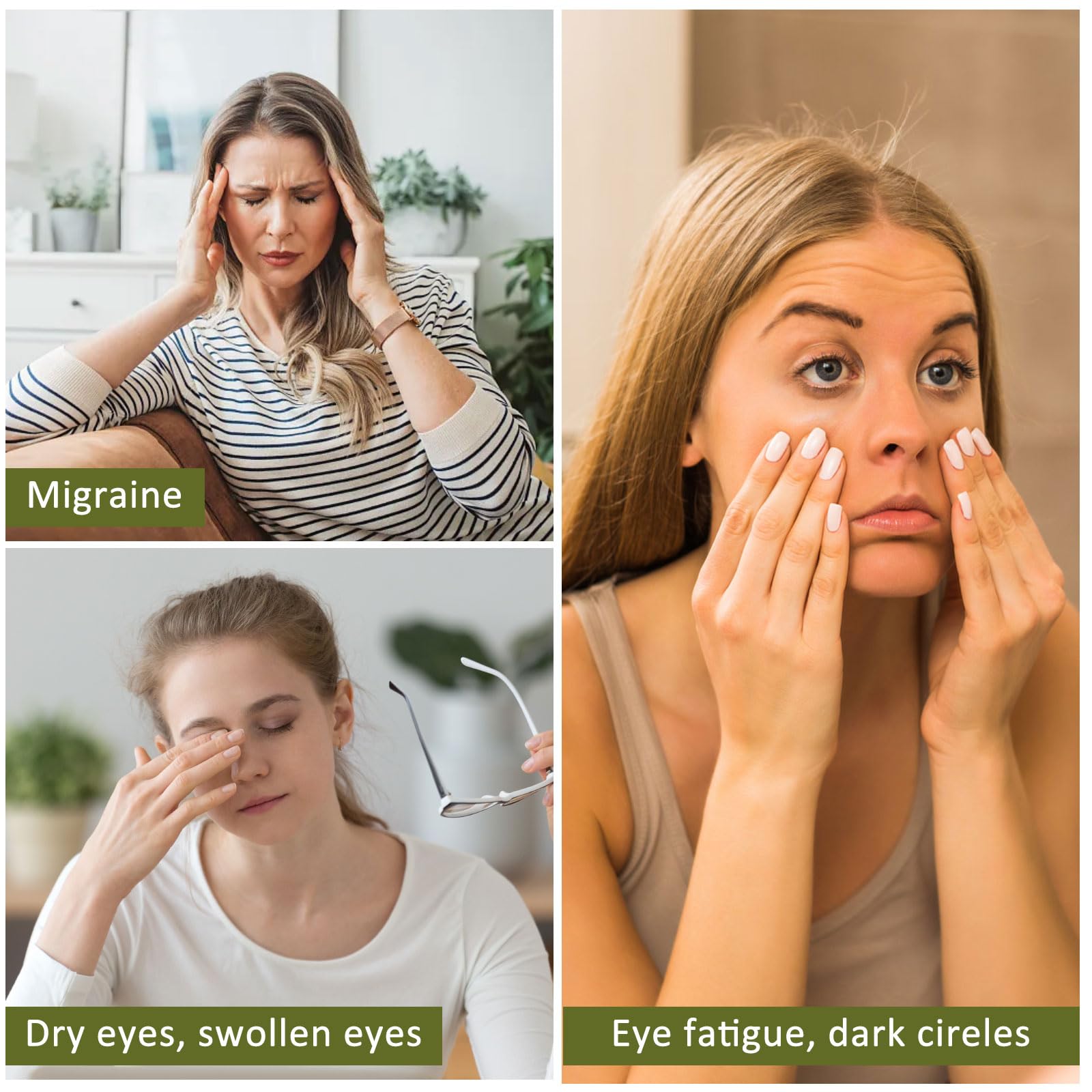 ideayard Maschera per occhi di giada maschera riutilizzabile naturale pietra facciale verde per eliminare le rughe gonfiore