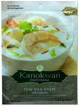 Tom Kha Gai Paste Coconut Soup Authentic Thai Taste 1.76 Oz
