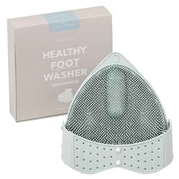 Amazon.co.jp: フットブラシ 足洗いマット ギフト (上下ブラシで