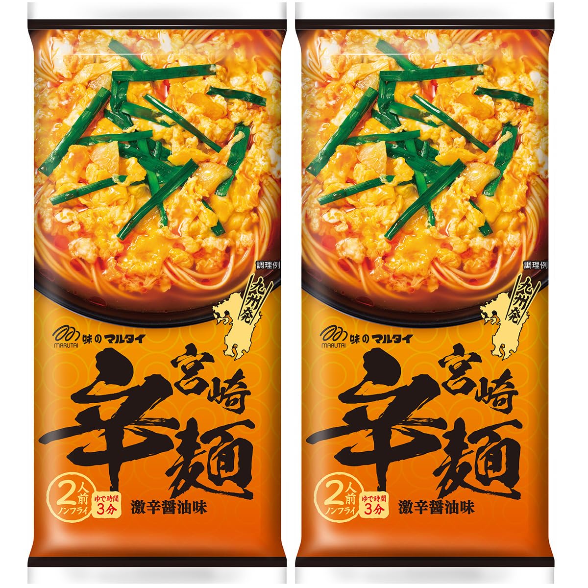 マルタイ棒ラーメン 宮崎辛麺風ラーメン