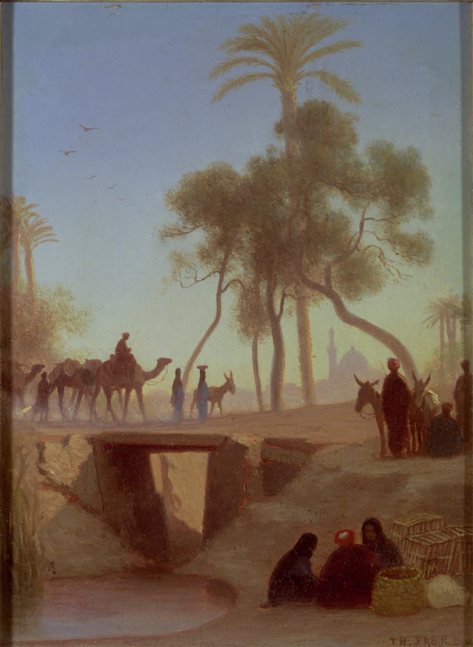 POSTERIIk Famous Modern Artwork Art Mural Cairo by Charles Theodore Frere Oil Paintings Pictures for Home Decor 60x90cm