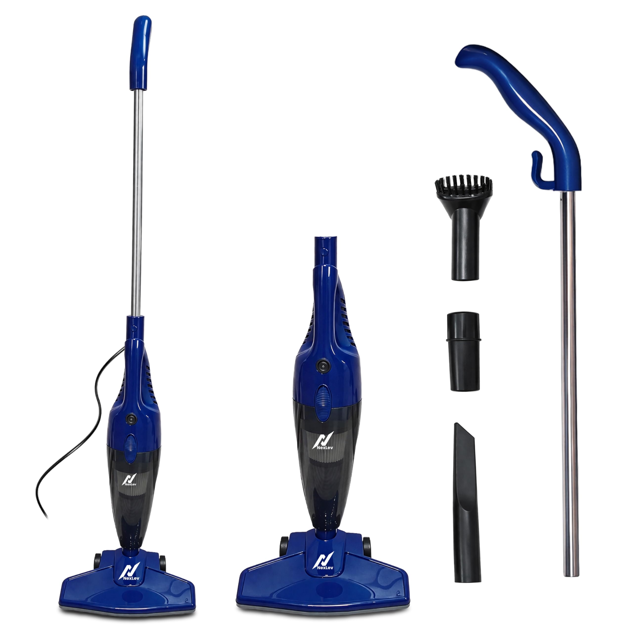 nexlev 2 in 1 Stick Vacuum Cleaner|for Home & Office Daily Cleaning|17.5 KPA Suction| Clean Corners Window Pane Sofa Chair & More|HEPA Filter| 4 Attachment |5 Mtr Cord | Handheld | Copper Motor|VC-01-image-16