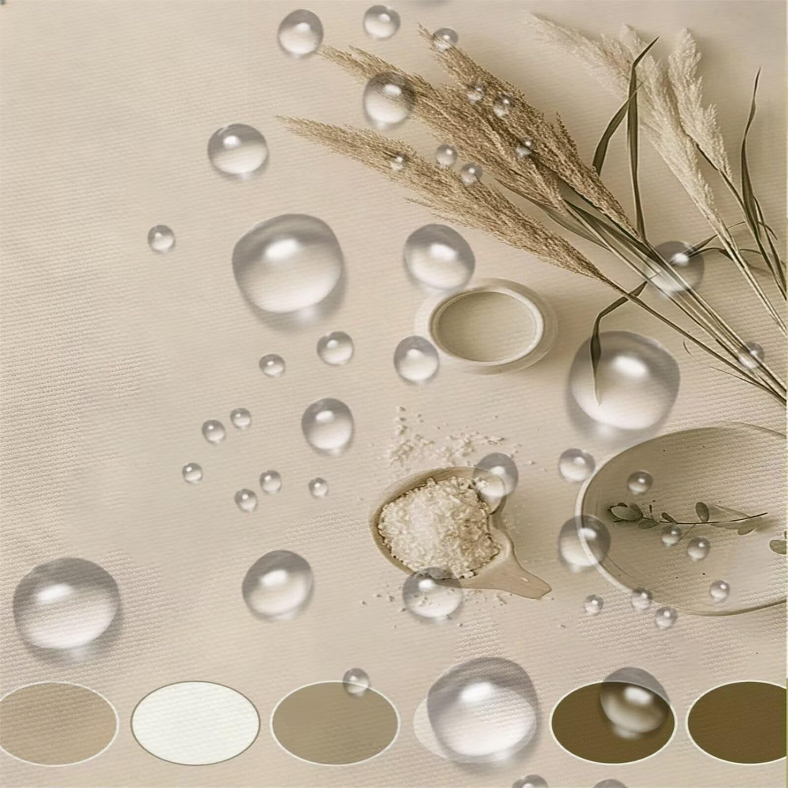Housse de Coussin Canapé Beige 30x50cm Exterieur Impermeable Géométrie Taie D'oreiller Décoratif Aesthetic Housse Coussin Decoration pour Chambre Sofa Jardin Balcon Terrasse Lot de 2. T-4474