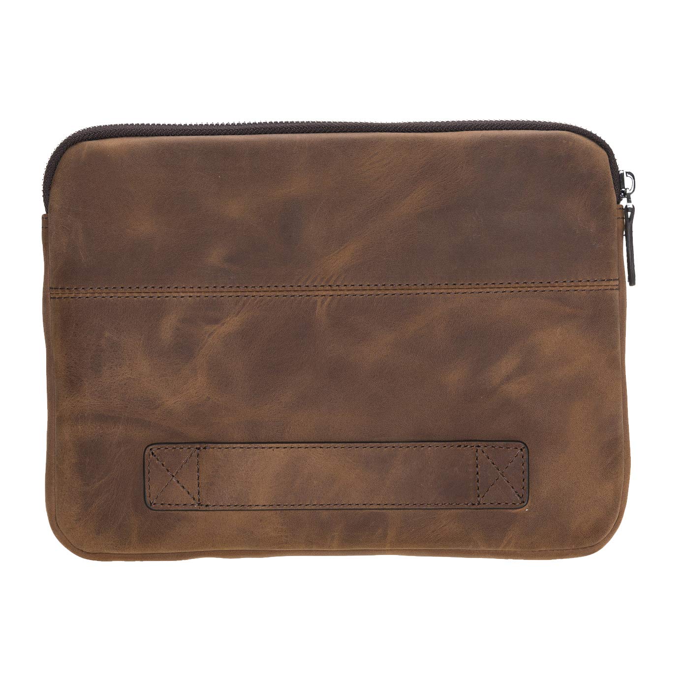 Solo Pelle Ledertasche für das Apple iPad Pro 10,2 I 10,5 & 11 Zoll und auch 9,7 Zoll Lederhülle Case Hülle aus echtem Leder in Vintage Braun