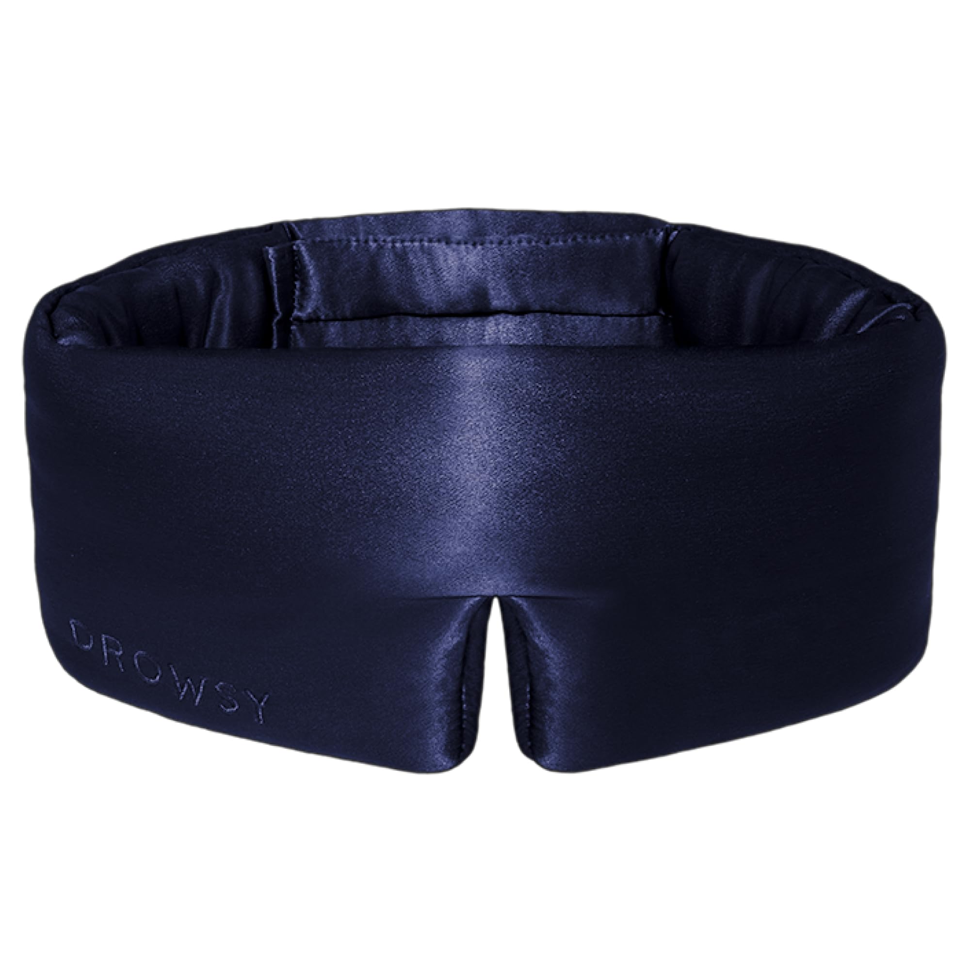 DROWSY Silk Sleep Mask - Face-Hugging, Padded Cocoon for Luxury Sleep in Total Darkness - 100% Pure Mulberry Silk (Dusty Gold) — Amazon image 13