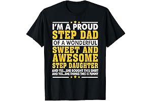 Step Dad Father's Day Gift T-Shirt - Funny Quote Shirt for Stepfathers