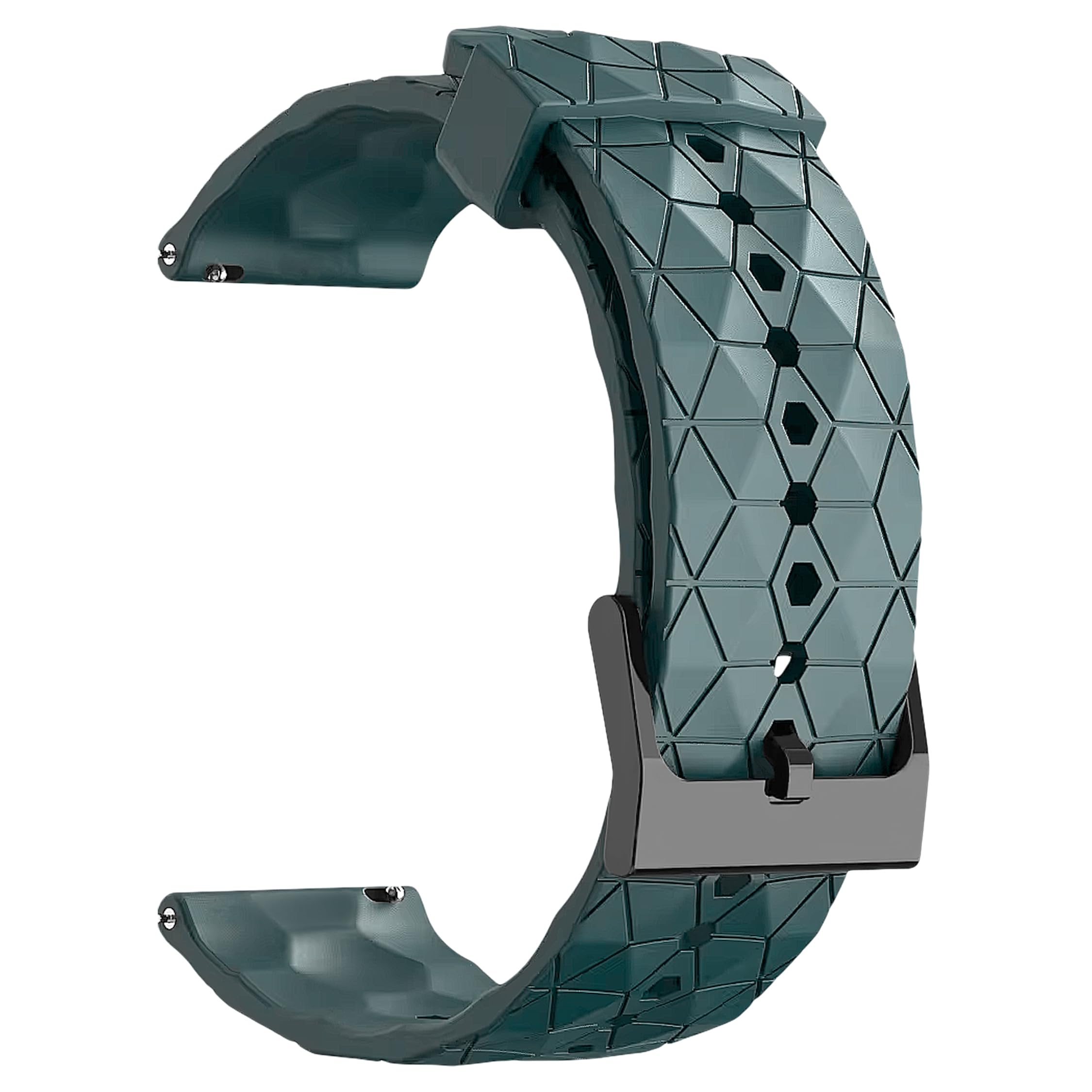 Watch Strap Silicone Designer Belt 20mm compatible with Diesel Watch 20mm Models Sports Hook Band