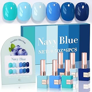 Double Rhythm 6 Pcs 15 ML Gel Polish Set Same Color Same Bottle Soak Off...