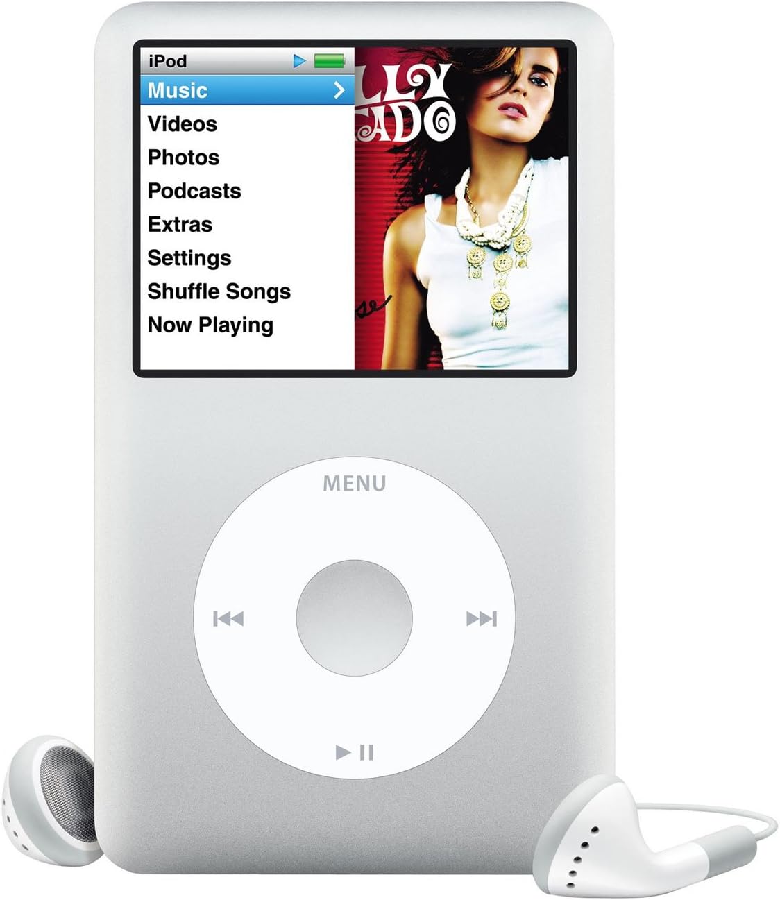 Apple iPod classic 160GB - Silver - 6th Generation (Latest Model)