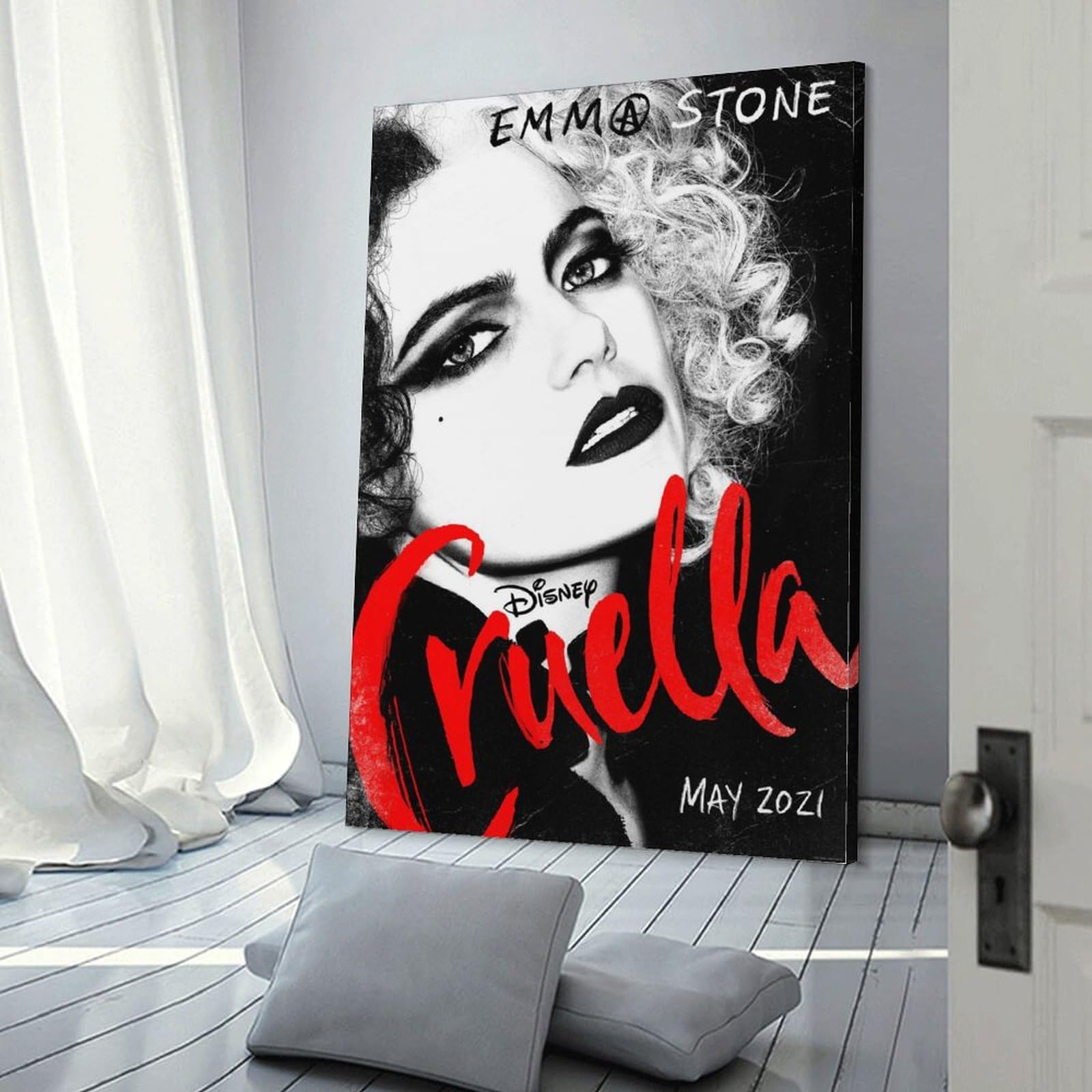 Amazon.co.jp: Cruellaキャラクターポスタークルエラ映画
