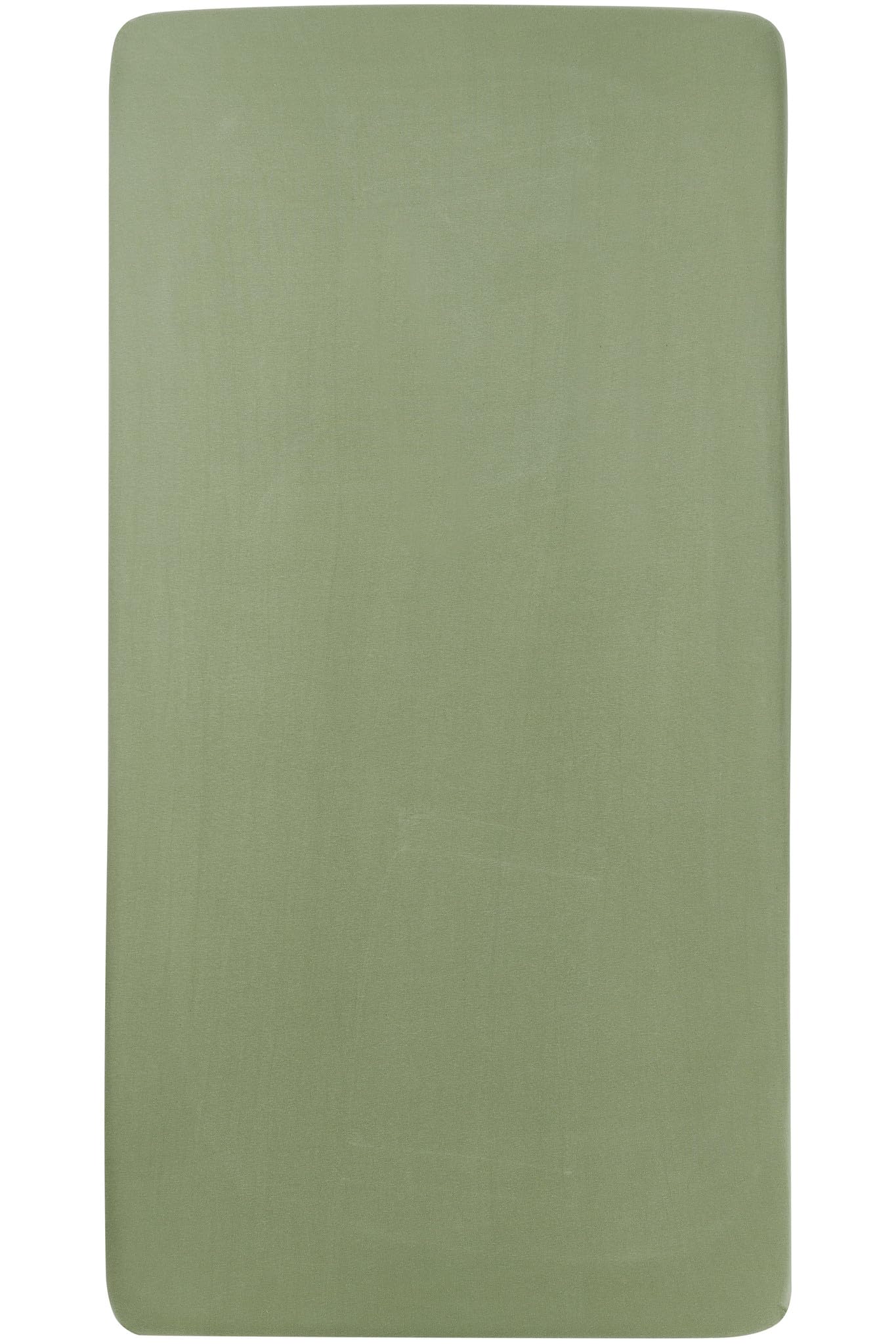 Meyco Baby Fitted Sheet Jersey – Olive Green – 60 x 120 cm – 1 Pack – Oeko-Tex Standard 100