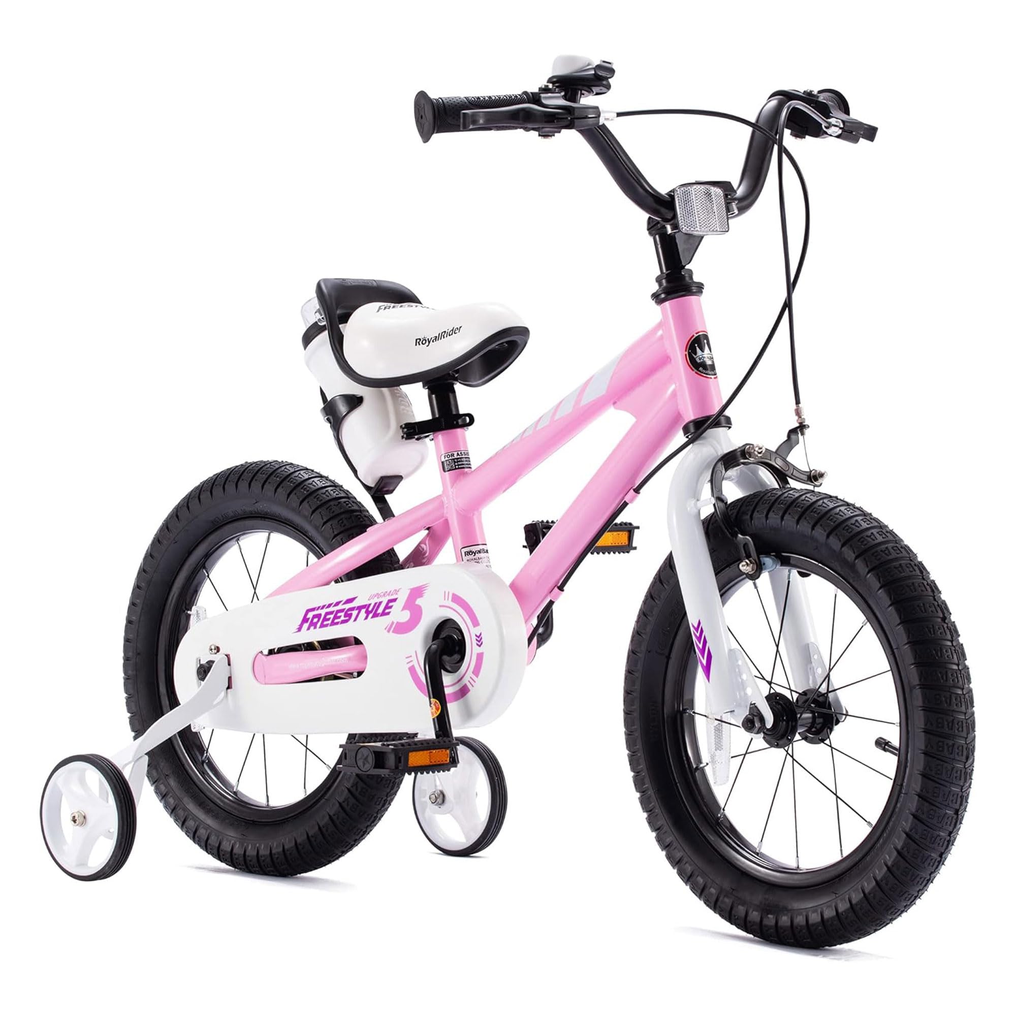 RoyalBaby Freestyle Kids Bike Dual Handbrakes Ages 3-10 Years