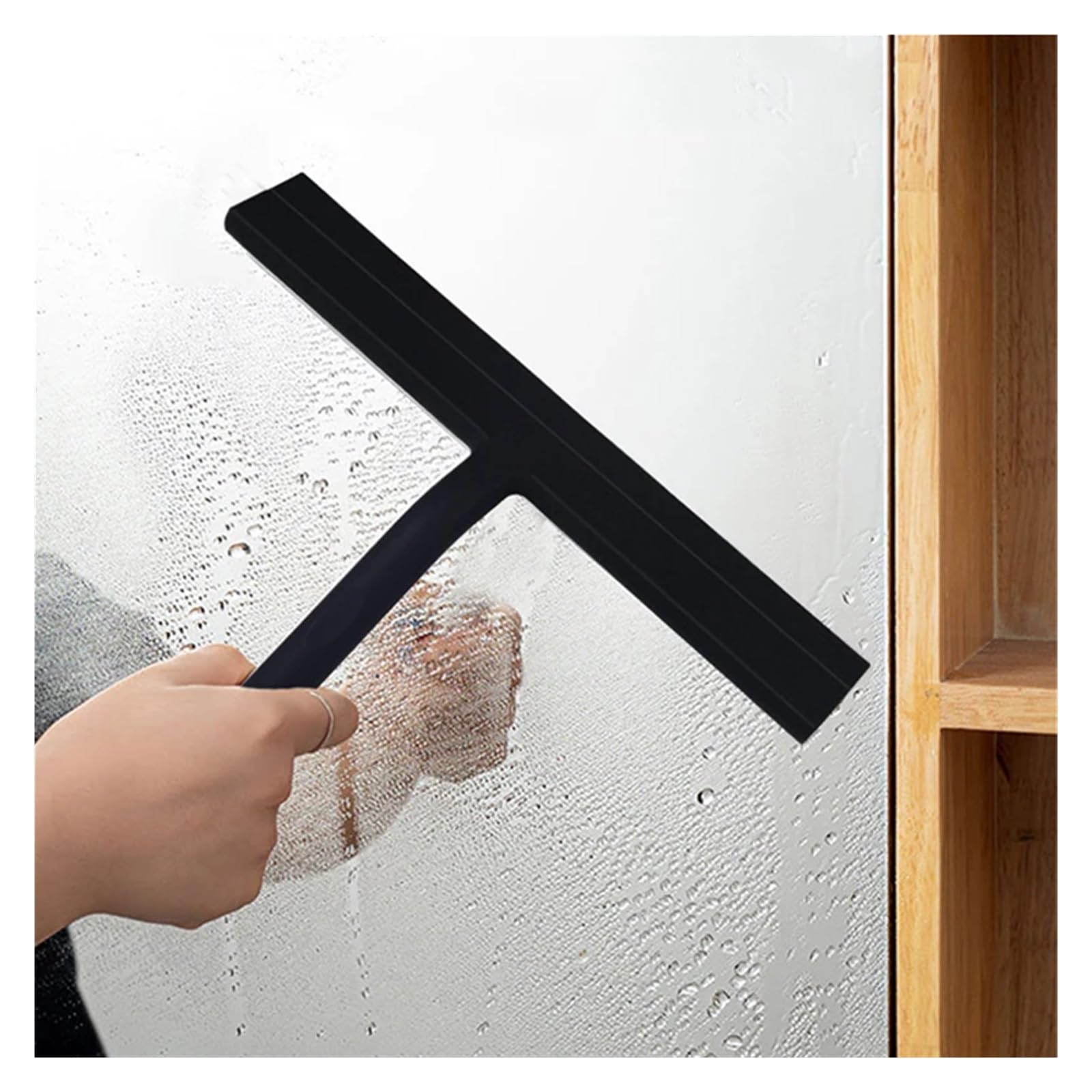 2er-Set Abzieher for Bad, Dusche, Haushalt, Glas, Fliesen, Auto, Fenster, Spiegel, Silikon, Tür, for Aufhängen, Reinigungswerkzeug Für Badezimmer