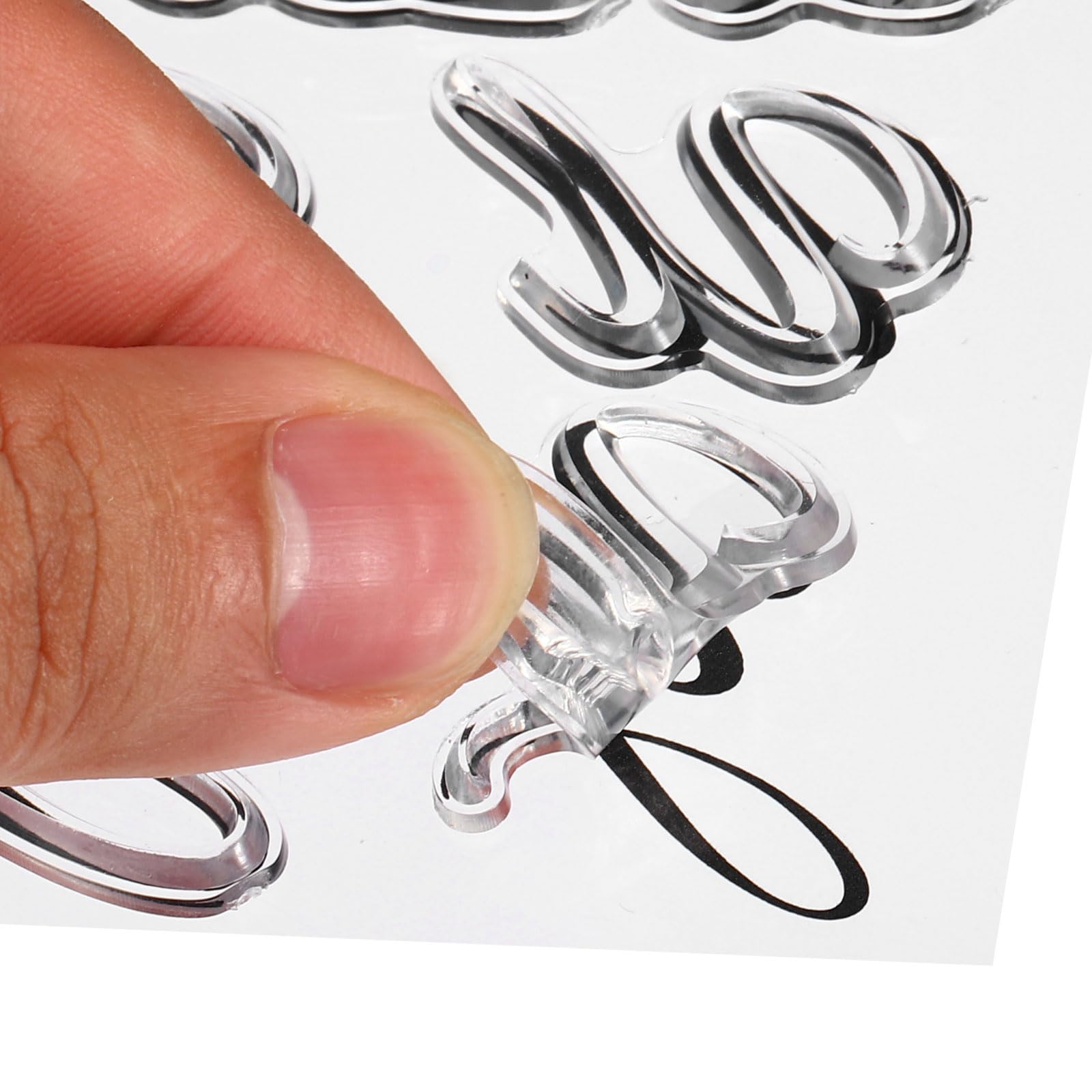 PATIKIL Transparent Silicone Stamps - Image 3