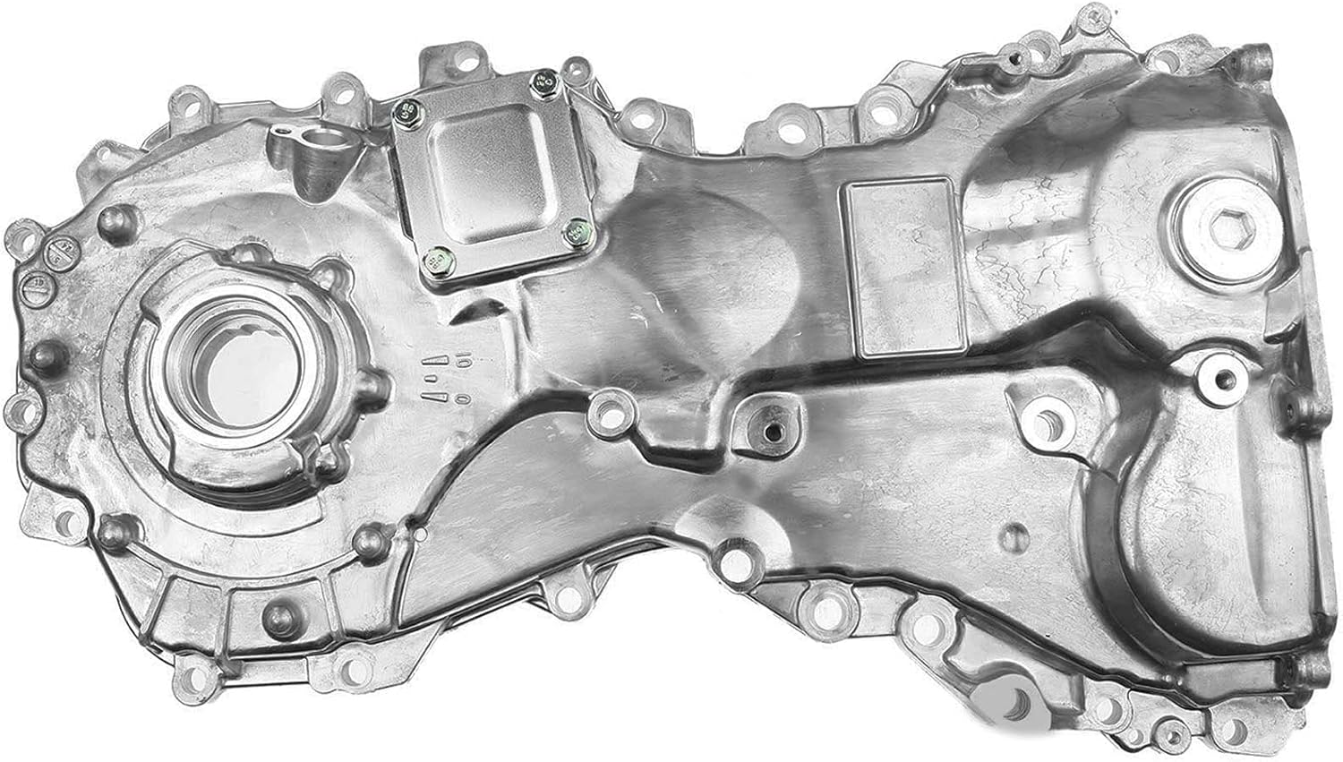 A-Premium Engine Timing Chain Cover Compatible with Lexus ES300h 2013-2019 Scion tC 2011-2016 Toyota Avalon Camry Highlander RAV4 Sienna Venza Front