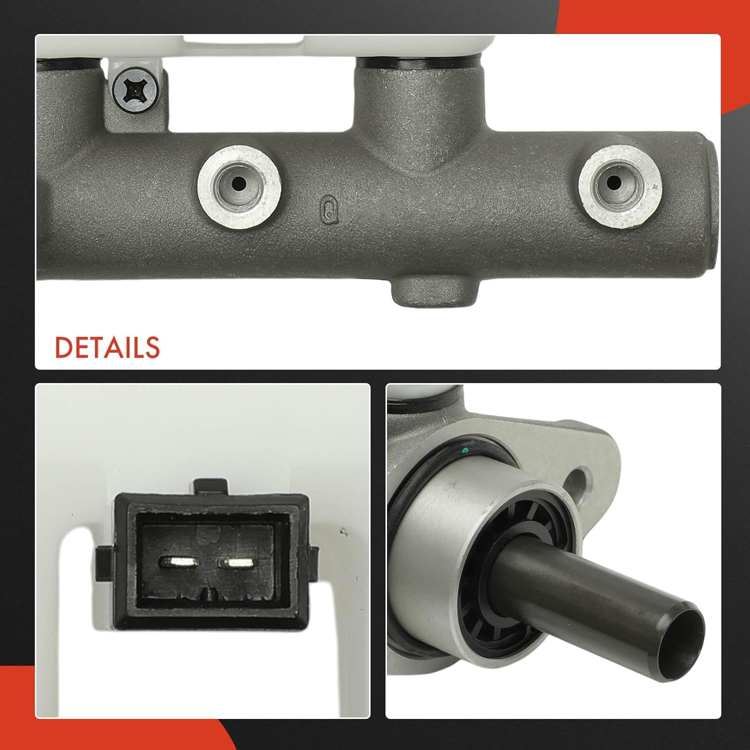 A-Premium Brake Master Cylinder with Reservoir and Sensor Compatible with Hyundai Vehicles - Elantra 2006 2007 2008 2009 2010