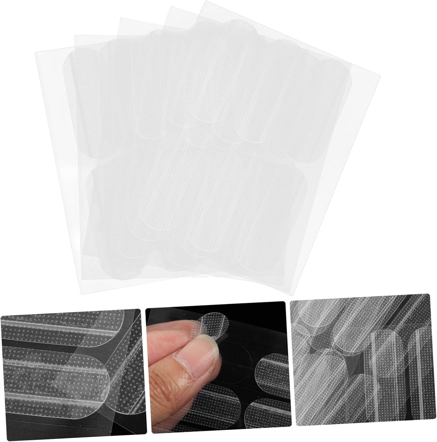 30pcs Ear Support Patches for Protruding Ears Skin-Friendly Adhesive Vertical Cosmetic Tape for for Everyday Use at Events and Photos