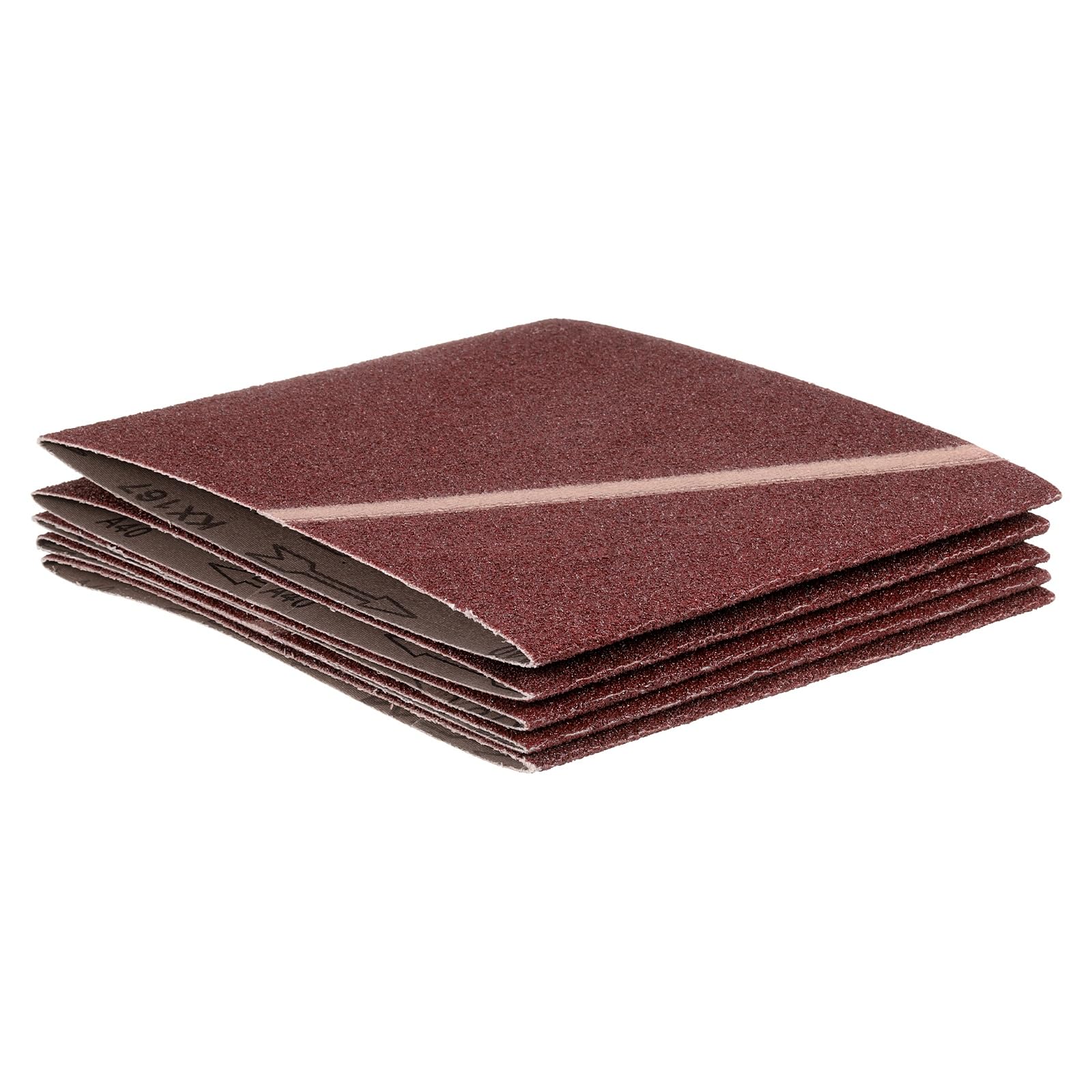 5 Pcs Sanding Belts 8 x 19 Inch 40 Grit Aluminum Oxide