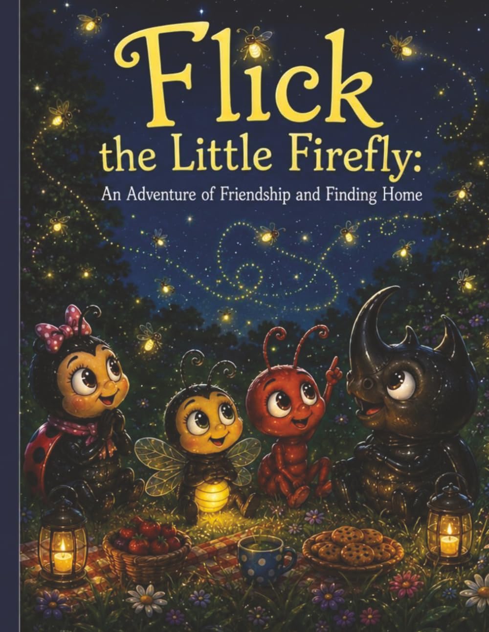 Flick The Little Firefly: An Adventure Of Friendship and Finding Home