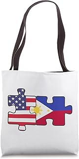 Philippine and American roots Tote Bag
