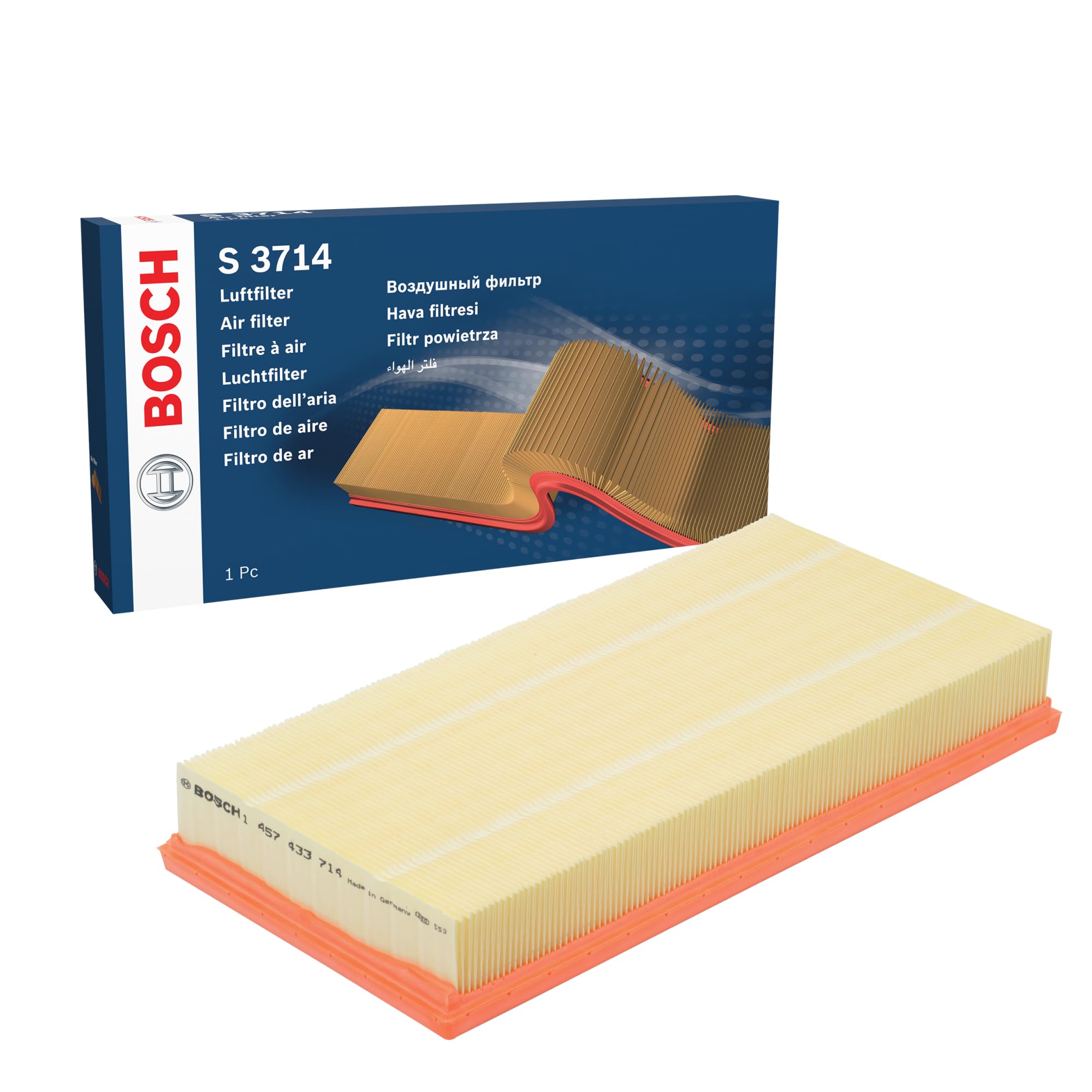 Bosch S3714 - Luftfilter Auto