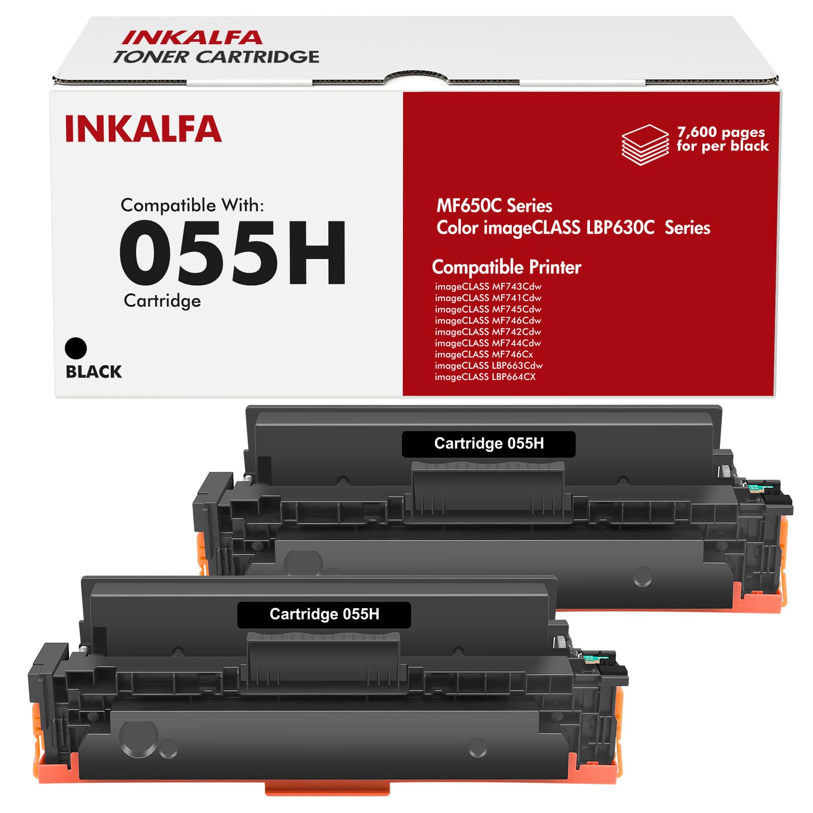 新品未開封Canon Cartridge055 H トナーカートリッジ　ブラック Amazon.co.jp: 055H ブラックトナーカートリッジ Canon Cartridge 055