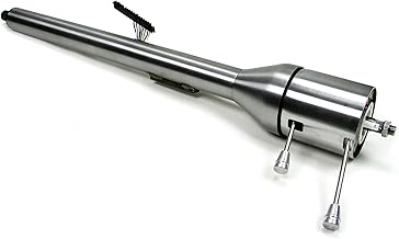 Ididit Steering 1120680010 Retro-Fit Series Steering Column,Tilt Style Floor Shifter, Paintable Steel