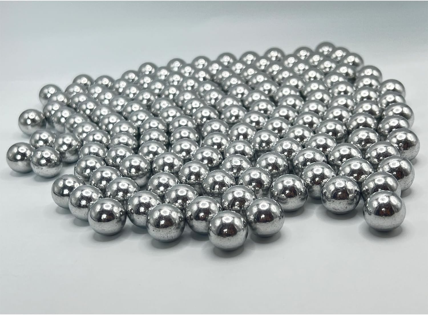 150 Rounds .61 Cal Kinetic Projectiles Compatible with Byrna CL, 0.61 Caliber Aluminum Self Defense Balls Can Be Used for Target Practice and Home Defense