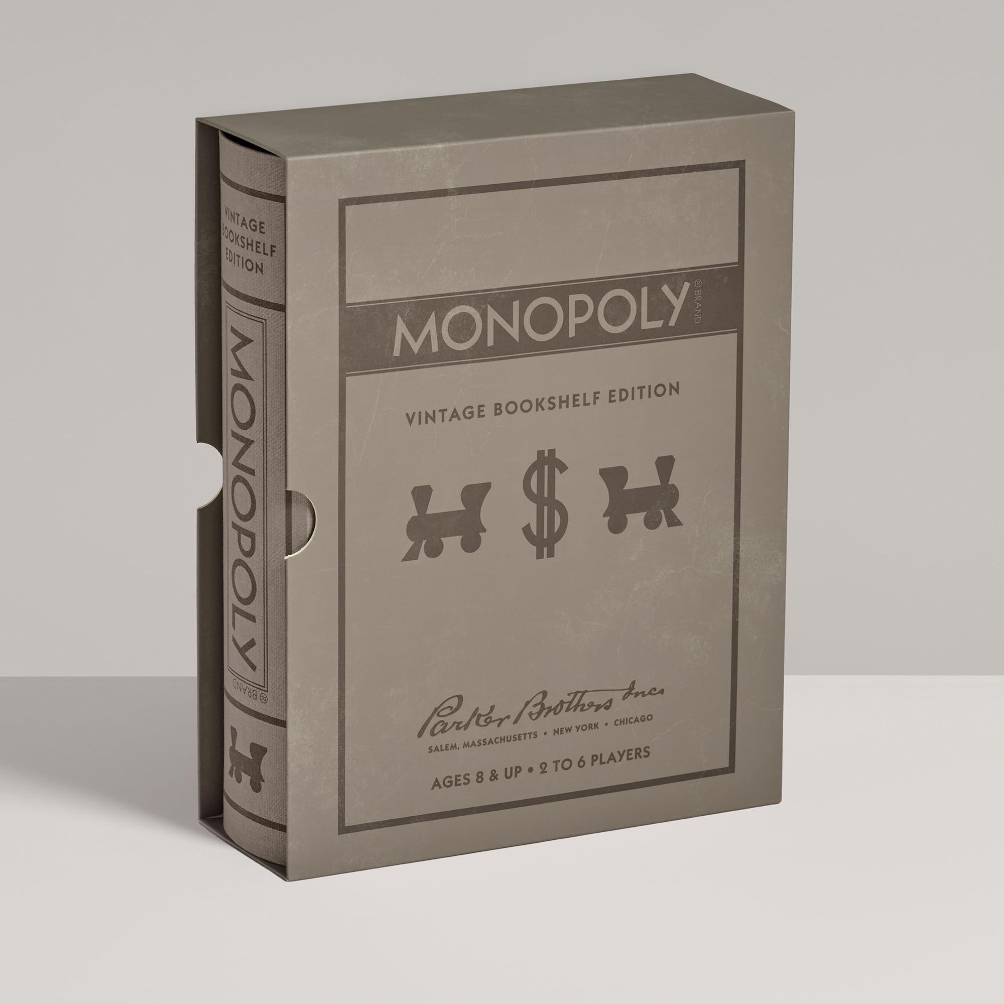 Amazon.co.jp: Monopoly Linen Book Vintage Edition Board Game