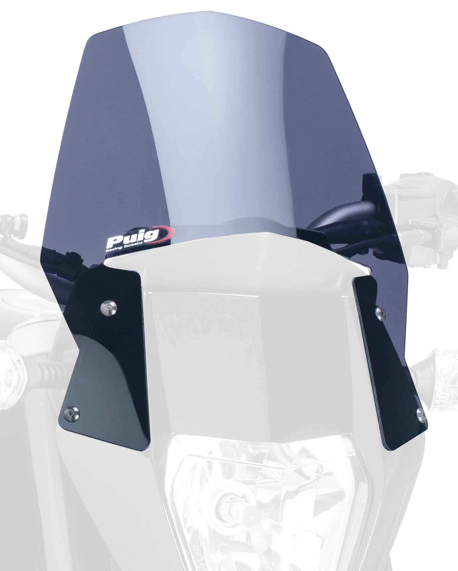 Puig 6009F Naked New Generation Sport model specific design, Dark Smoke