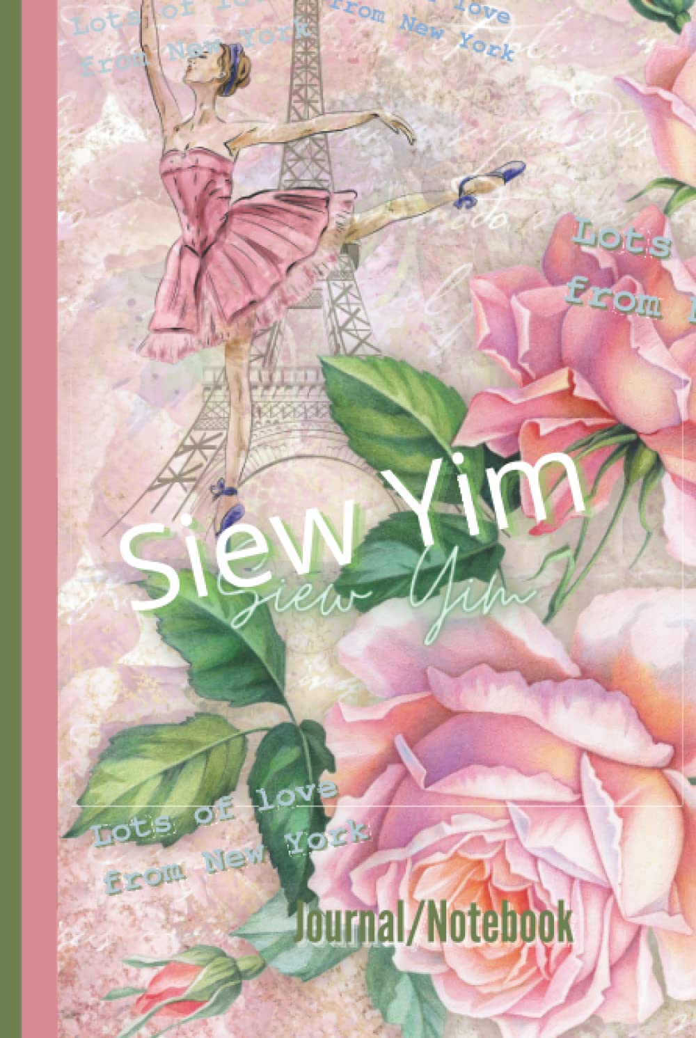 Siew Yim Journal notebooks for Writing Journaling: Hardcover, 6x9", 150 pages for writing