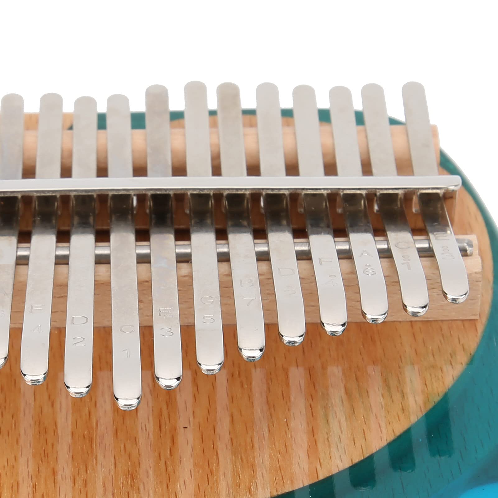 Kalimba 17 Key Finger Strumento musicale per pianoforte con adesivo Pollice in mogano Regali per pianoforte per bambini e principianti di pianoforte Professionale