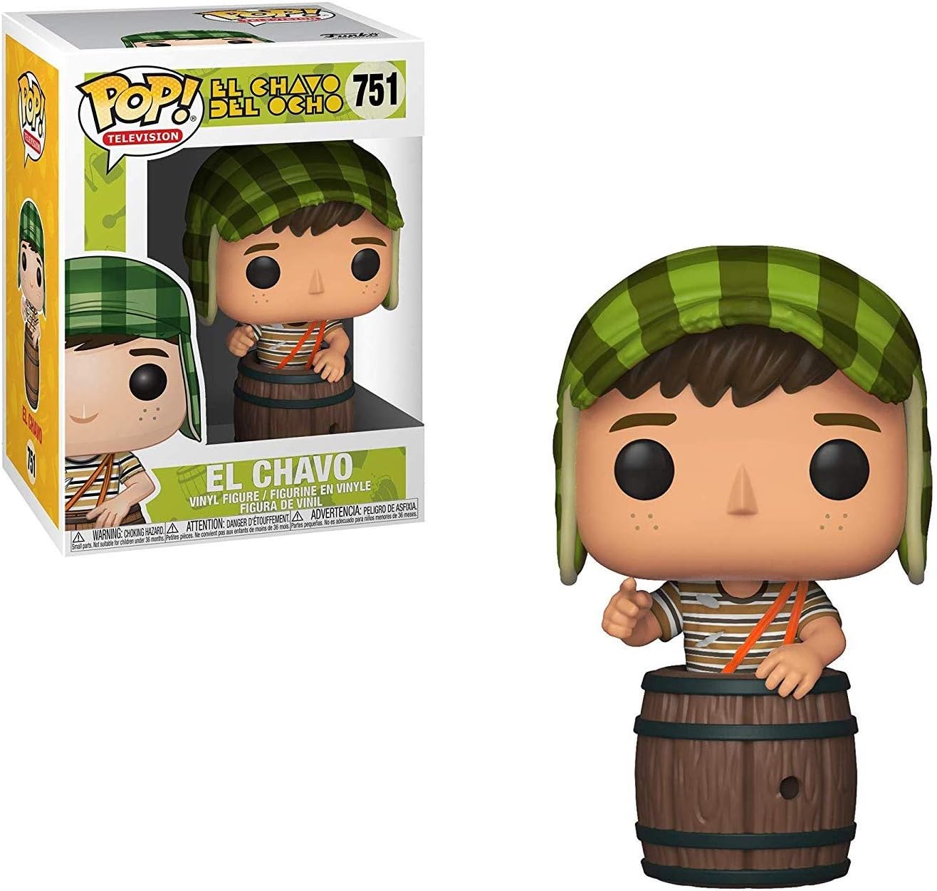 Funko TV: El Chavo - El Chavo del Ocho Pop! Vinyl Figure (Includes Compatible Pop Box Protector Case)
