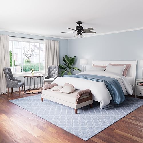 Miniatura 5 de Hunter Fan Company 52425 Gatlinburg - Ventilador de techo, color negro mate