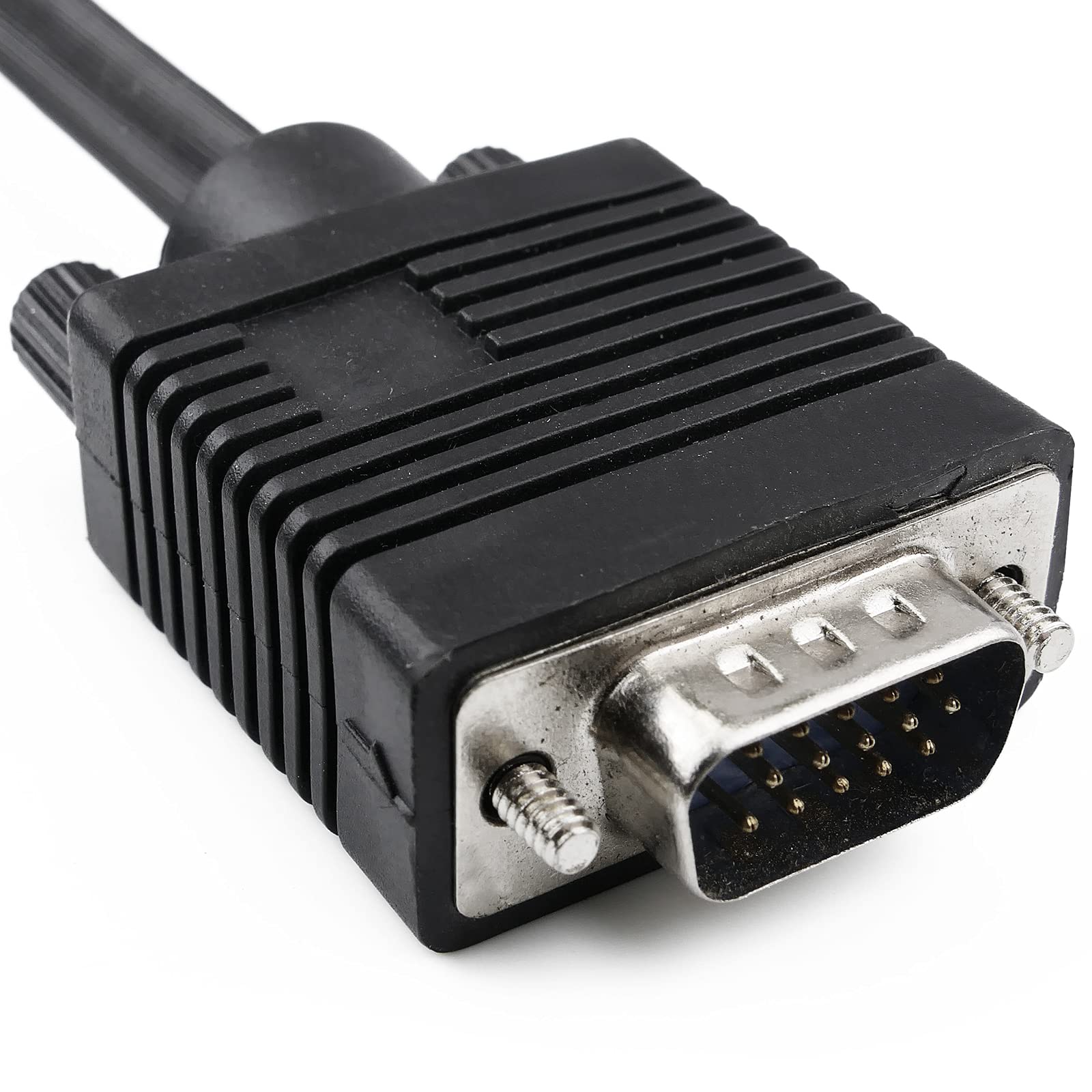 BeMatik - Super VGA Cavo con Jack Audio da 3,5 Maschio Spina mm 20 m