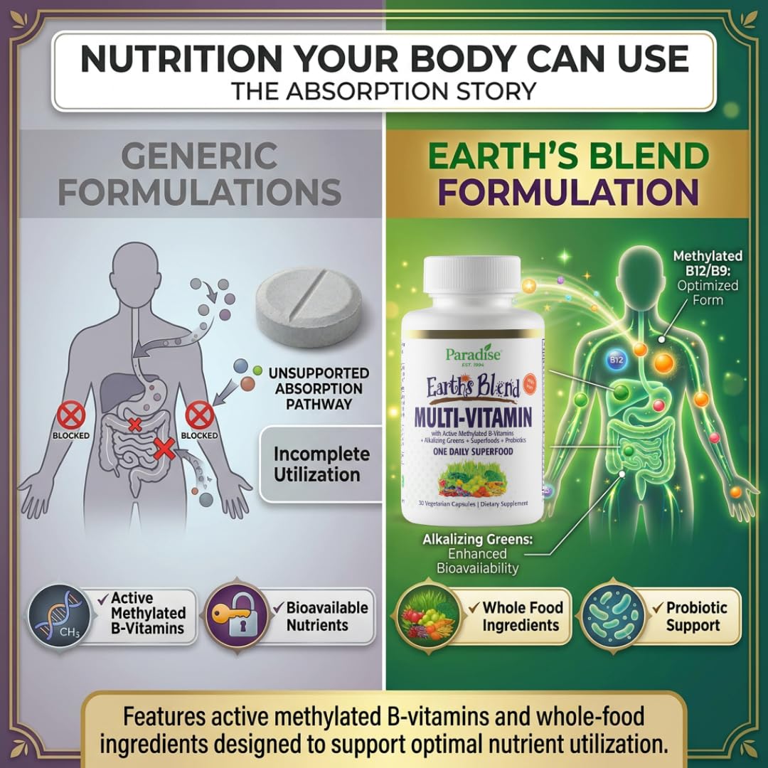 Paradise Herbs & Essentials Once Daily Multivitamin Iron Capsules — Amazon image 5