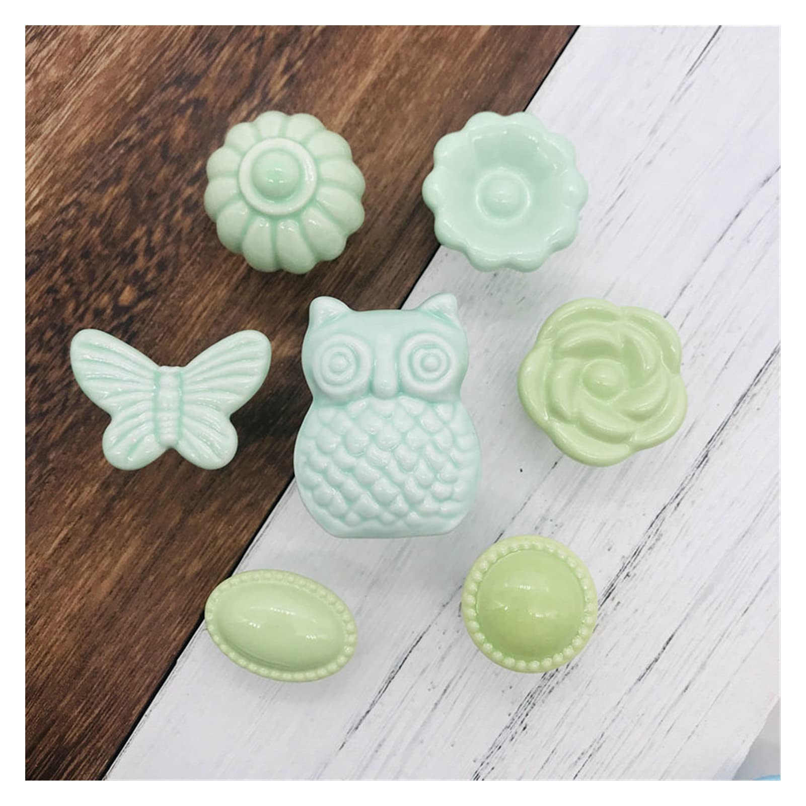 Lion Poignée Pour Enfants,Boutons De Tiroir En Céramique Poignées Et Boutons De Tiroir, Forme D'animal De Dessin Animé Door Knobs 4 Pièces | Leroy Merlin