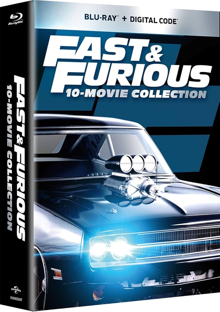Amazon.com: Fast & Furious 10-Movie Collection - Blu-ray +