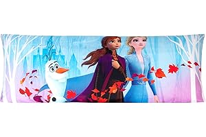 Disney Frozen 2 Pillow Cover - Uncover the Magical Charm for a Cozy Winter Wonderland